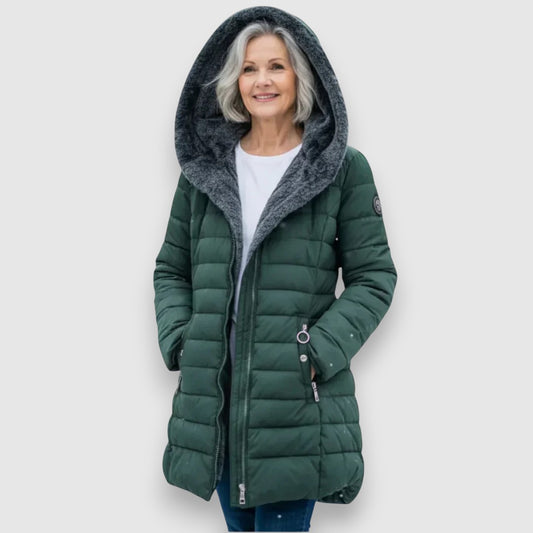 Olivia | Quiltad vinterjacka för dam