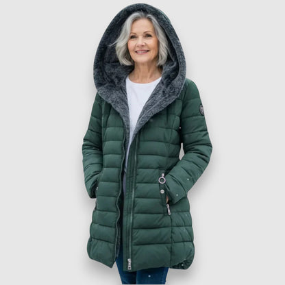 Olivia | Quiltad vinterjacka för dam