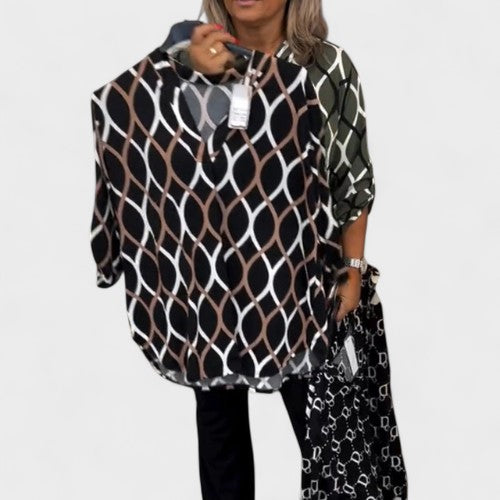 Zinelle | Långärmad blus med ledig passform