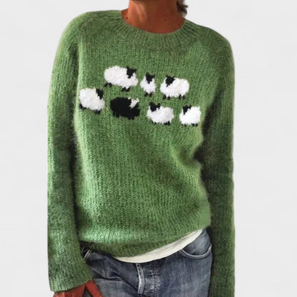 Solvinda | Retrostickad tröja