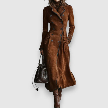 Ingeborg | Mockainspirerad trenchjacka