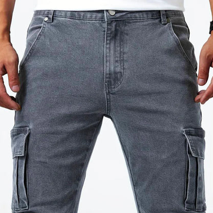 Valter | Stretchiga cargojeans
