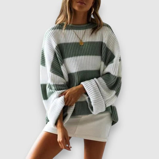 Ilzara | Randig stickad tröja