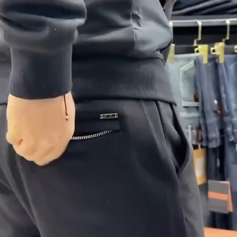 Henrik | Tvådelat casual-set med jacka och byxor för herr